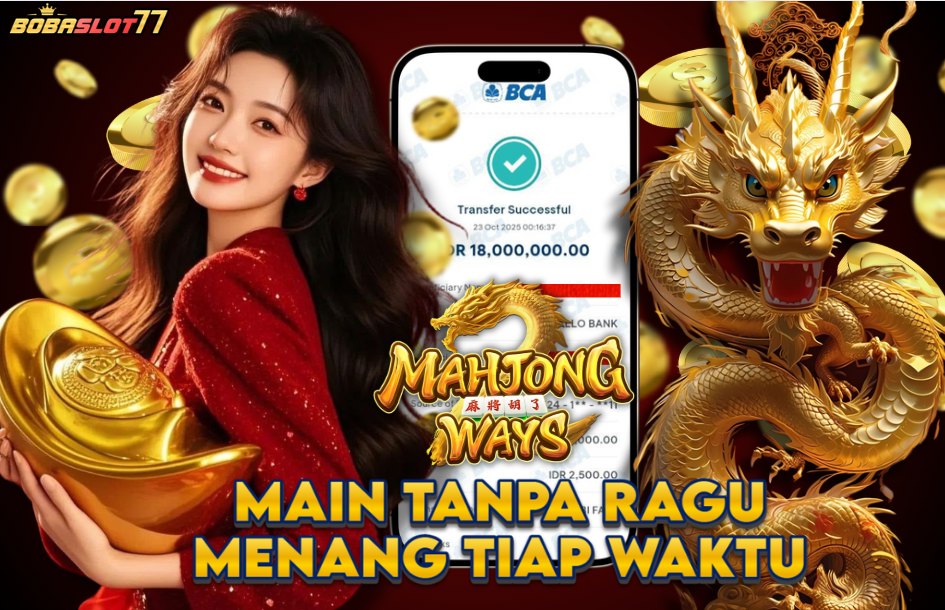 Selamat kepada user id : sem****p3 Wede Rp 18.000.000 di Game MAHJONG WAYS PG SOFT Cair Gk Sampe 1 Menit! Menang Mudah di Bobaslot77